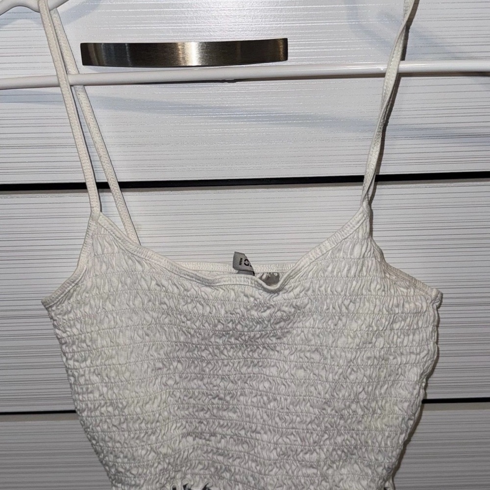 White Smocked Women’s Top